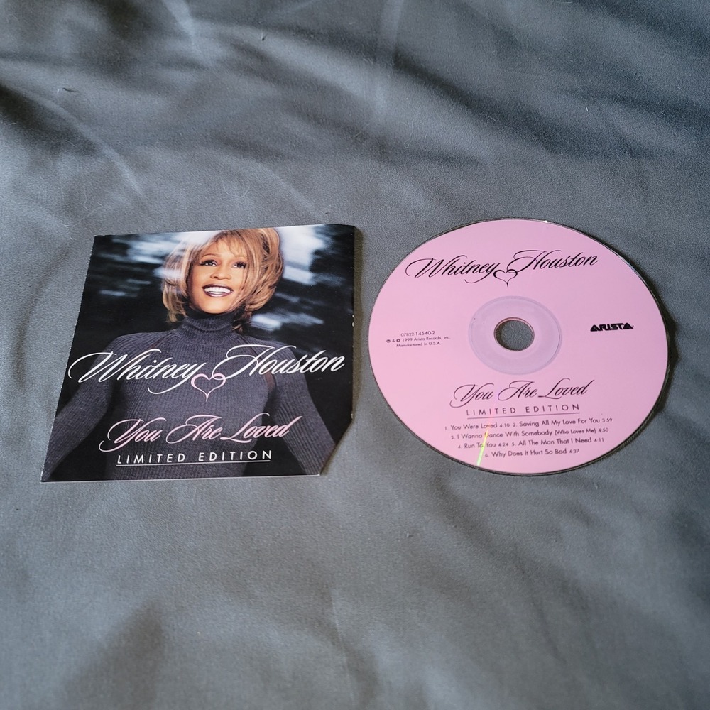 You‎ Are Loved CD  Whitney Houston  Arista  Very Good -NO CASE